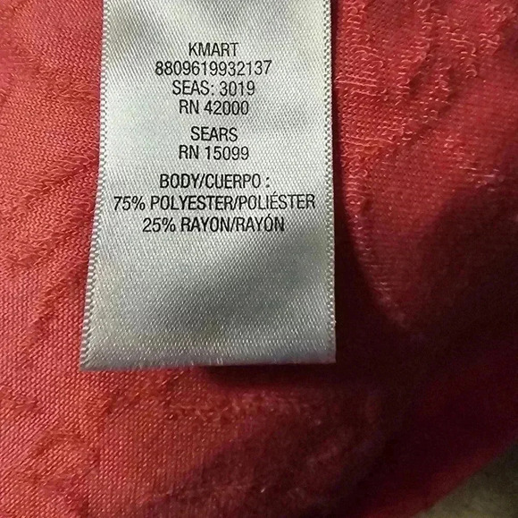 Basic Editions Blouse XL NWT - Picture 4 of 5